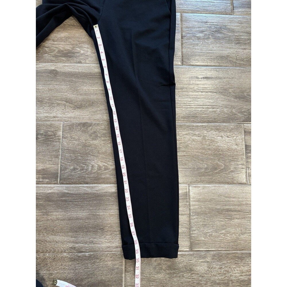 Loft Women’s Black Devin For Pant With Cuff‎ Size 6 Tall - Picture 3 of 9